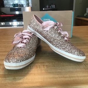 Kate Spade Glitter Keds